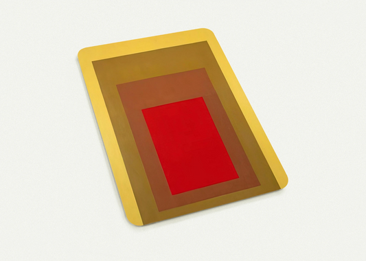 HOMAGE TO THE SQUARE 1967 1 By Josef Albers Pack of 10 Post Cards | Josef Albers Post Cards | A6 (10.5 x 14.8 cm) - 4.1 x 5.8 inches