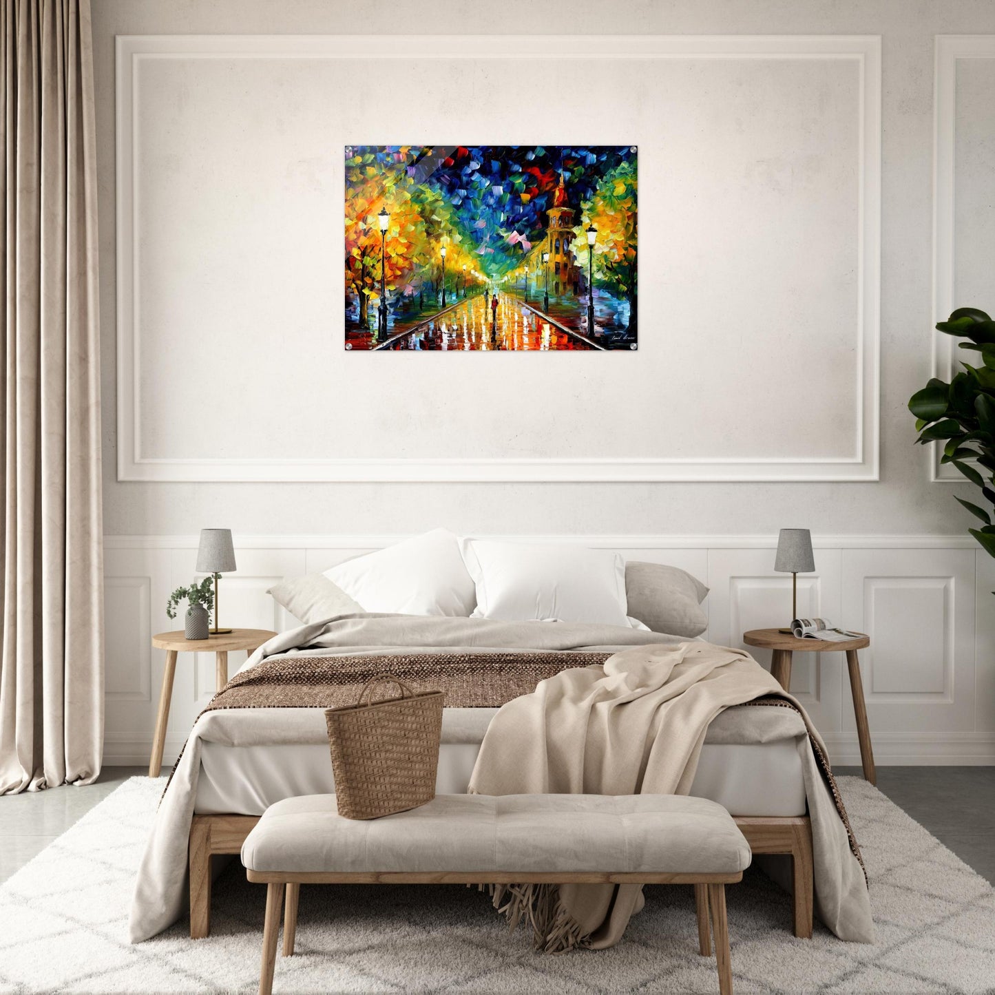 Leonid Afremov - Leonid Afremov Acrylic Print - 70x100 cm / 28x40″ inches