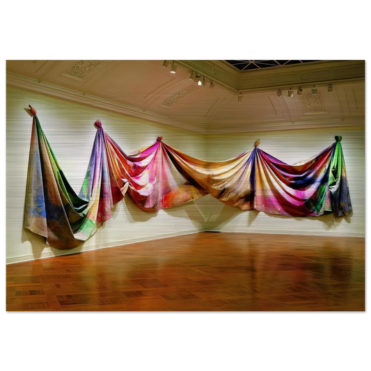 Light Depth - Sam Gilliam Brushed Aluminum Print - 70x100 cm / 28x40 inches | Sam Gilliam Aluminum Print | Sam Gilliam Prints