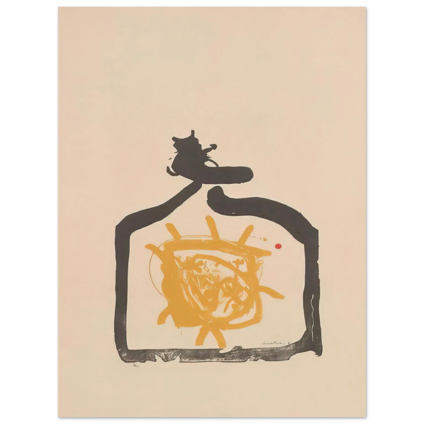 Helen Frankenthaler - May 26th Backwards - 1961 Wall art - 13x18 cm / 5x7 inches - Fine Art Poster-canvas - -