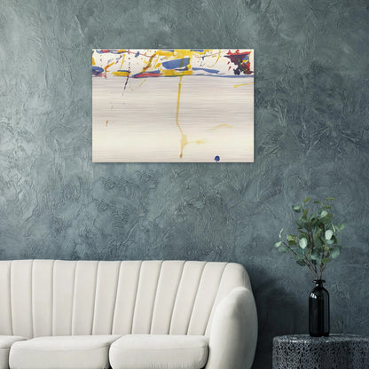 SF59-040 - Sam Francis Brushed Aluminum Print - 70x100 cm / 28x40 inches | Sam Francis Aluminum Print | Sam Francis Prints