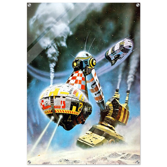 Chris Foss - Chris Foss Acrylic Print - 70x100 cm / 28x40″ inches | Chris Foss Wall Art | Chris Foss Prints