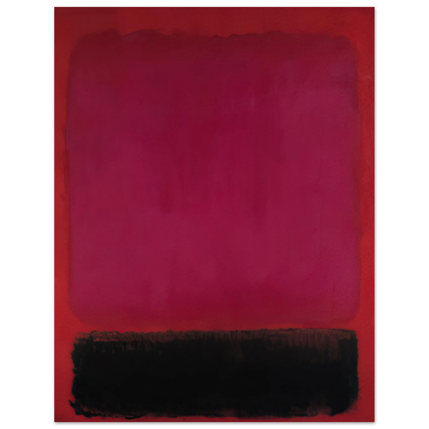 Helen Frankenthaler - Untitled - 1967 Wall art - A3 (29.7 x 42  cm) - Premium Wooden Framed Poster With Fine Art Paper-canvas - Wood frame
