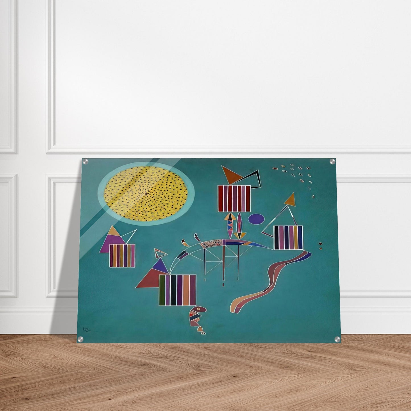 INTIME MESSAGE 1942 - Wassily Kandinsky Acrylic Print - 70x100 cm / 28x40″ inches