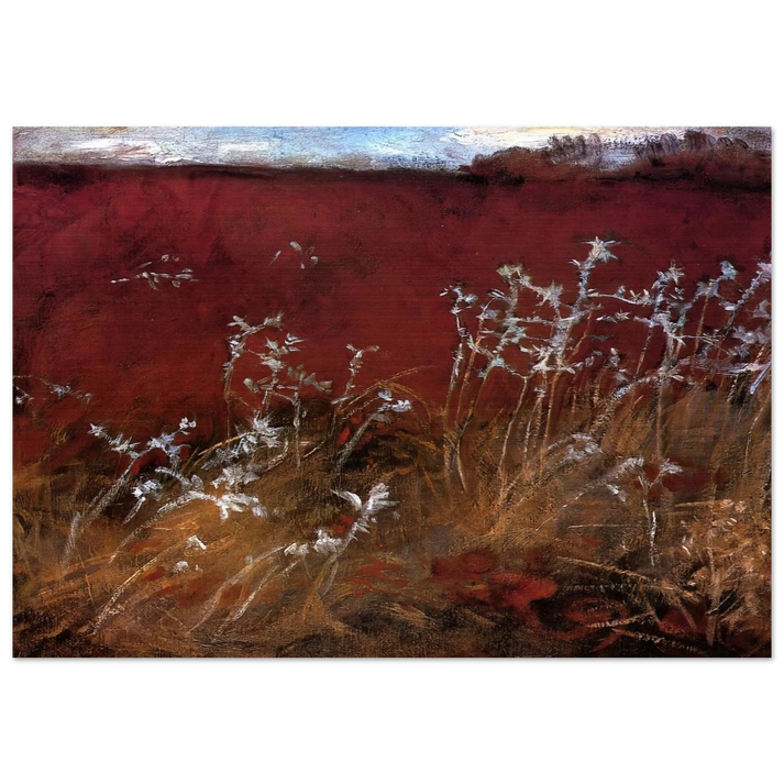Thistles - John Singer Sargent Brushed Aluminum Print - 70x100 cm / 28x40 inches | John Singer Sargent Aluminum Print | John Singer Sargent Prints