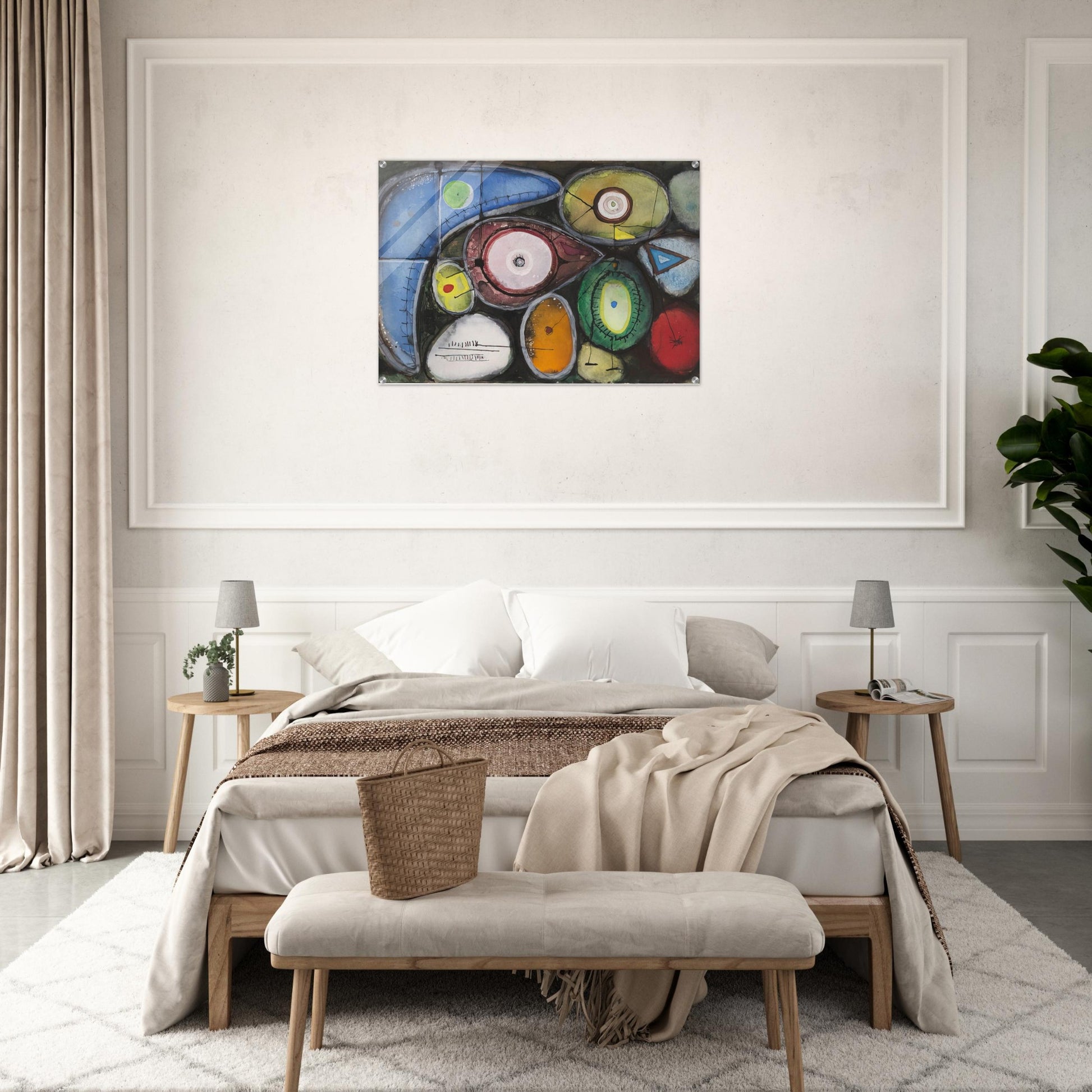 Untitled - Richard Pousette-Dart Acrylic Print - 70x100 cm / 28x40″ inches