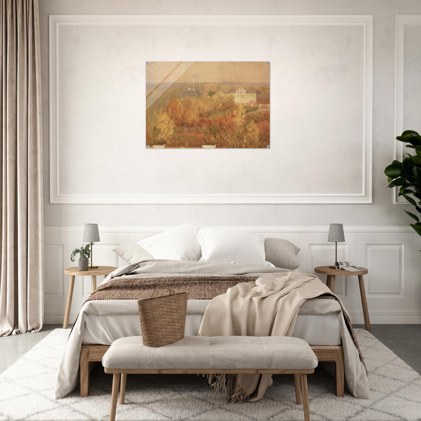 The Crimea. The Southern Shore - Arkhyp Kuindzhi Acrylic Print - 70x100 cm / 28x40″ inches | Arkhyp Kuindzhi Wall Art | Arkhyp Kuindzhi Prints