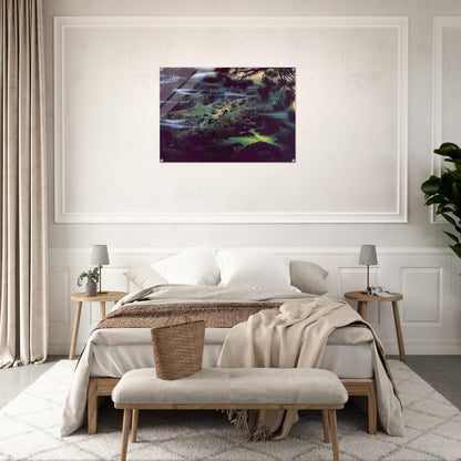 Symphonic Fantasy - Eyvind Earle Acrylic Print - 70x100 cm / 28x40″ inches