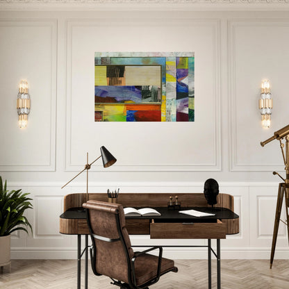 Time Before History - Sam Gilliam Brushed Aluminum Print - 70x100 cm / 28x40 inches | Sam Gilliam Aluminum Print | Sam Gilliam Prints