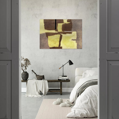 APPARIZIONE COSMICA II 1955 - Enrico Prampolini Brushed Aluminum Print - 70x100 cm / 28x40 inches | Enrico Prampolini Aluminum Print | Enrico Prampolini Prints
