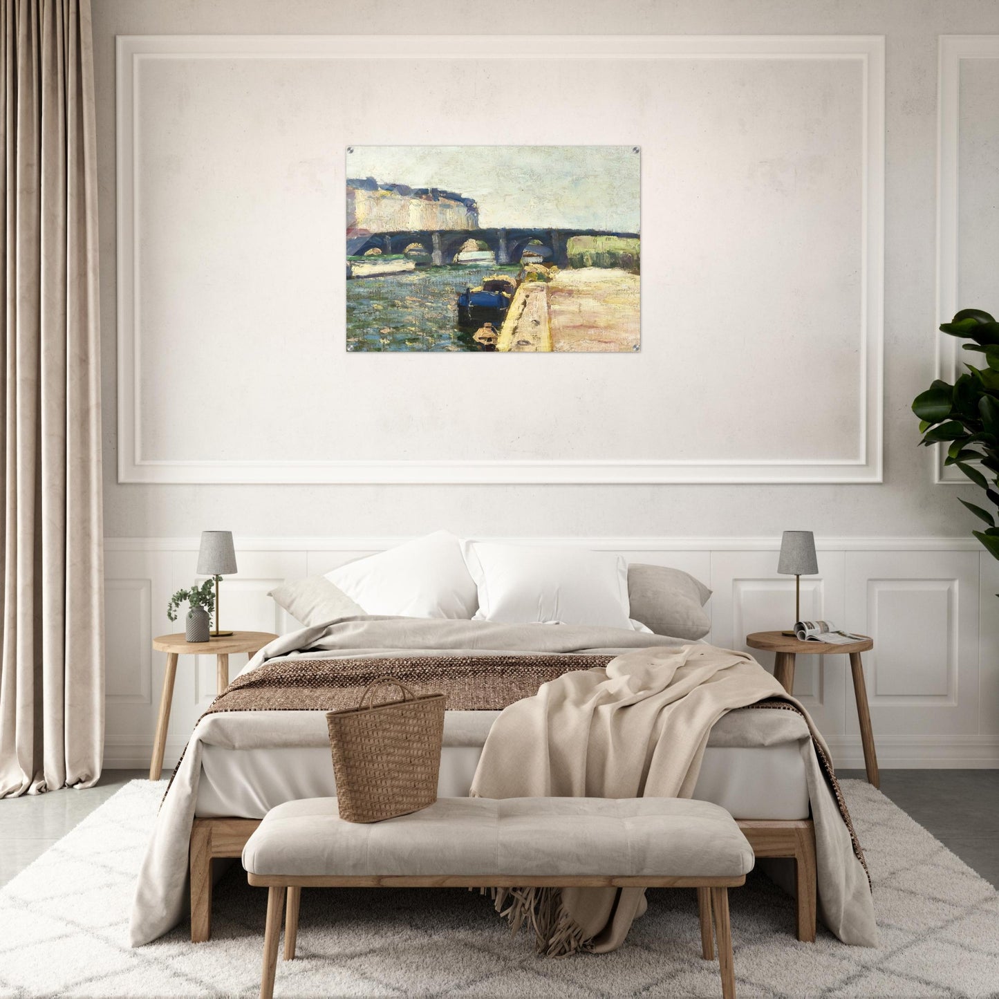 PONT DE SEINE 1897 - Henri Matisse Acrylic Print - 70x100 cm / 28x40″ inches