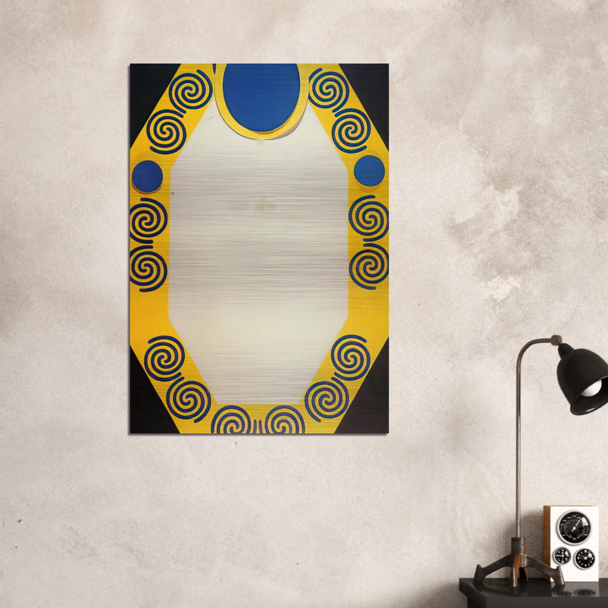 PHOSPHENE - Salvador Dali Brushed Aluminum Print - 70x100 cm / 28x40 inches | Salvador Dali Aluminum Print | Salvador Dali Prints