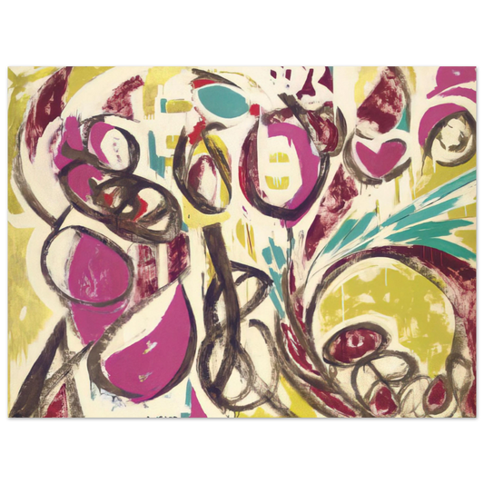 Lee Krasner - Thaw  75x100 cm / 30x40inches Fine Art Poster