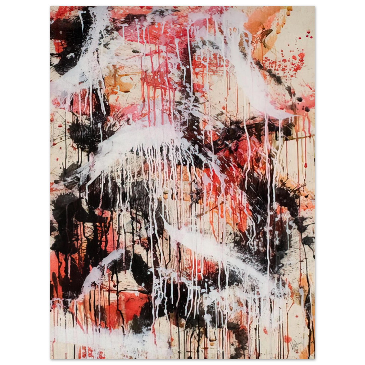 Norman Bluhm - Untitled - 1959  75x100 cm / 30x40inches Fine Art Poster