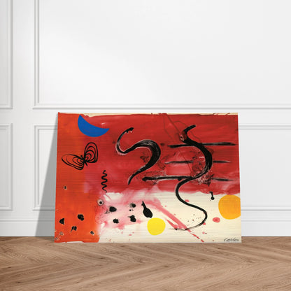 UNTITLED 1953 - Alexander Calder Brushed Aluminum Print - 70x100 cm / 28x40 inches | Alexander Calder Aluminum Print | Alexander Calder Prints