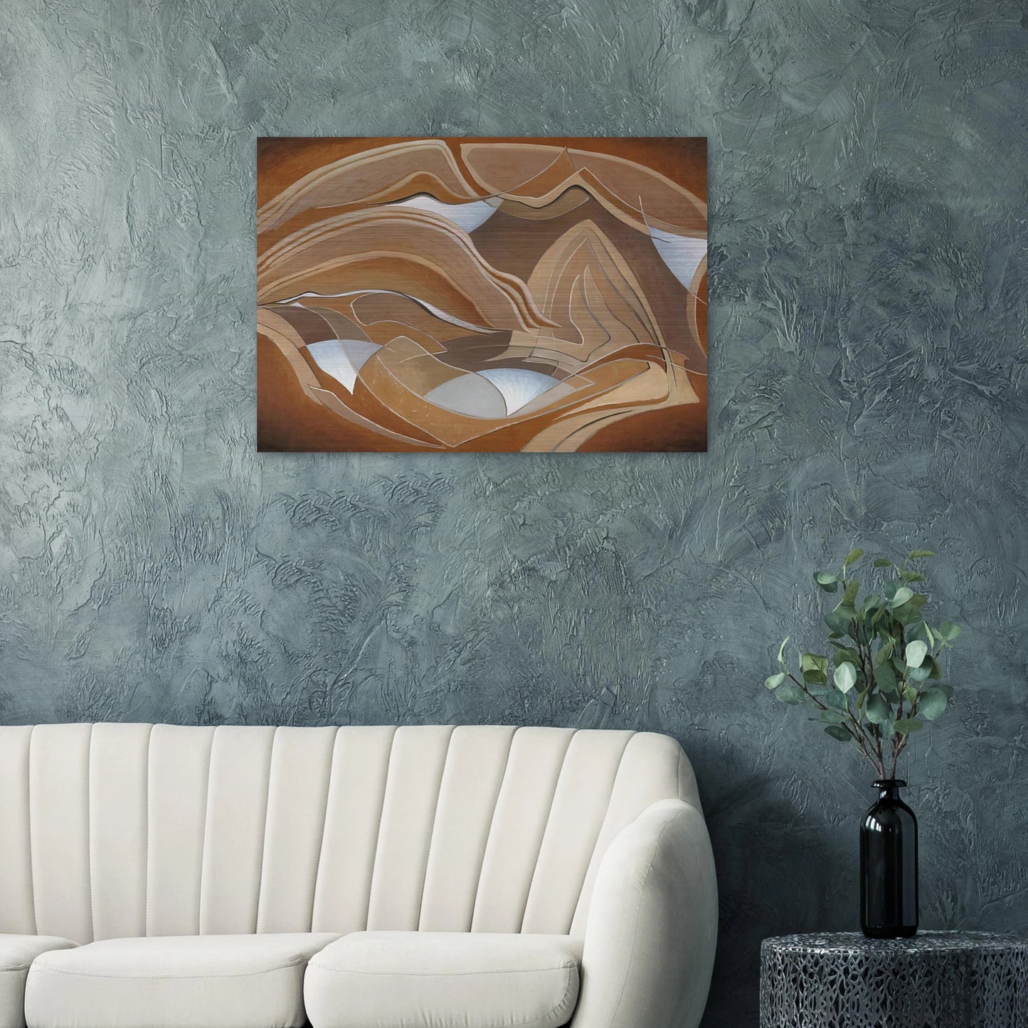 Nature Rhythms - 1950 - Lawren Harris Brushed Aluminum Print - 70x100 cm / 28x40 inches | Lawren Harris Aluminum Print | Lawren Harris Prints