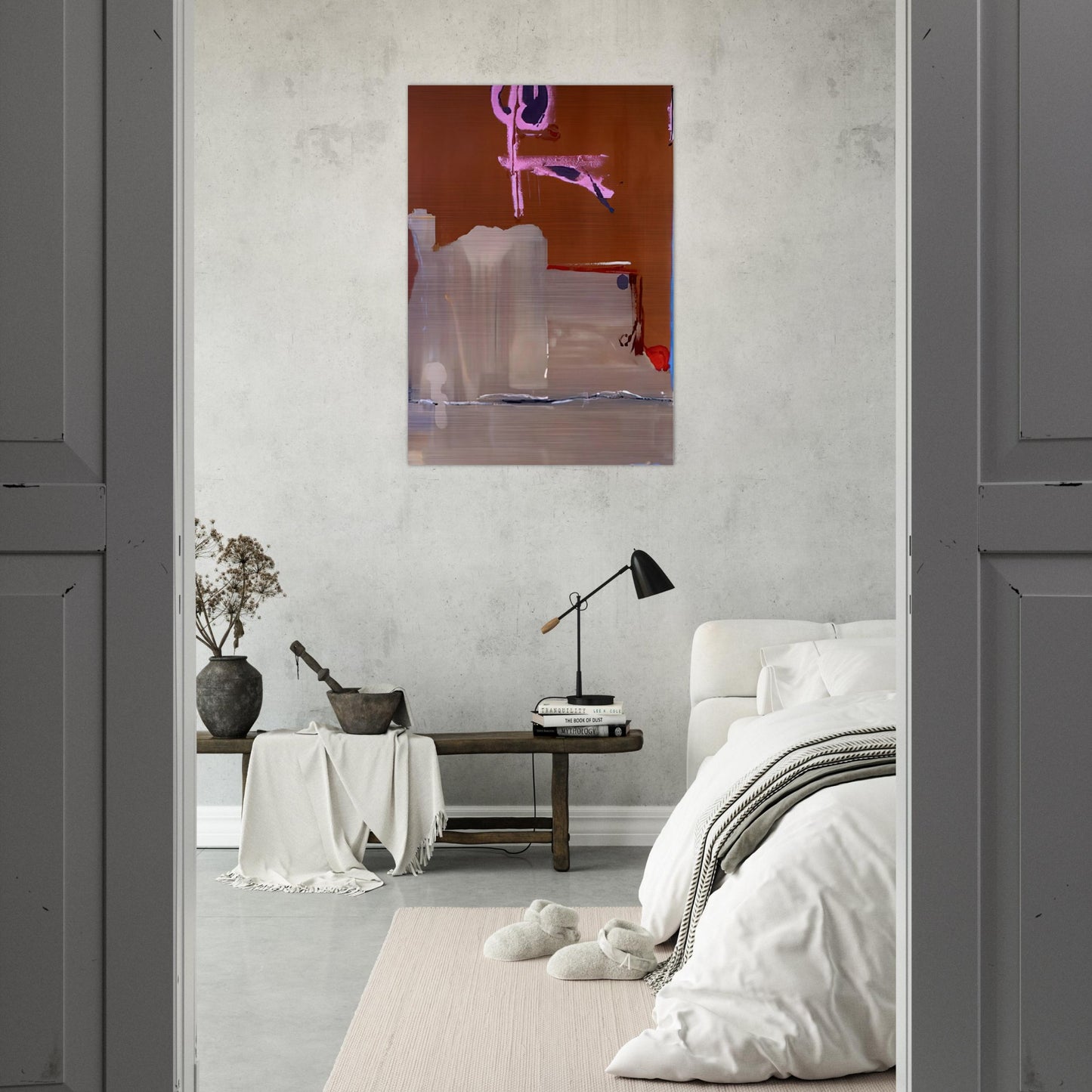 Captain s Watch - 1986 - Helen Frankenthaler Brushed Aluminum Print - 70x100 cm / 28x40 inches | Helen Frankenthaler Aluminum Print | Helen Frankenthaler Prints