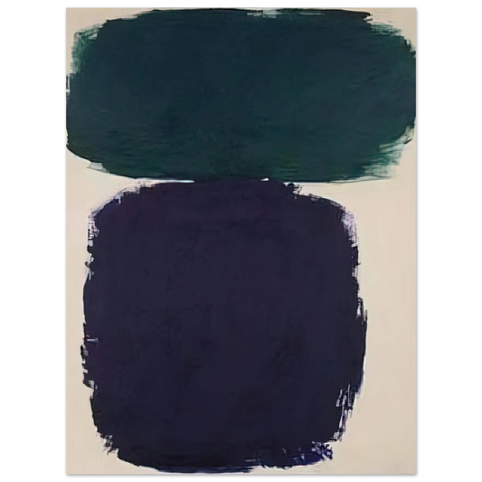 Ray Parker - Untitled - 1961  75x100 cm / 30x40inches Fine Art Poster