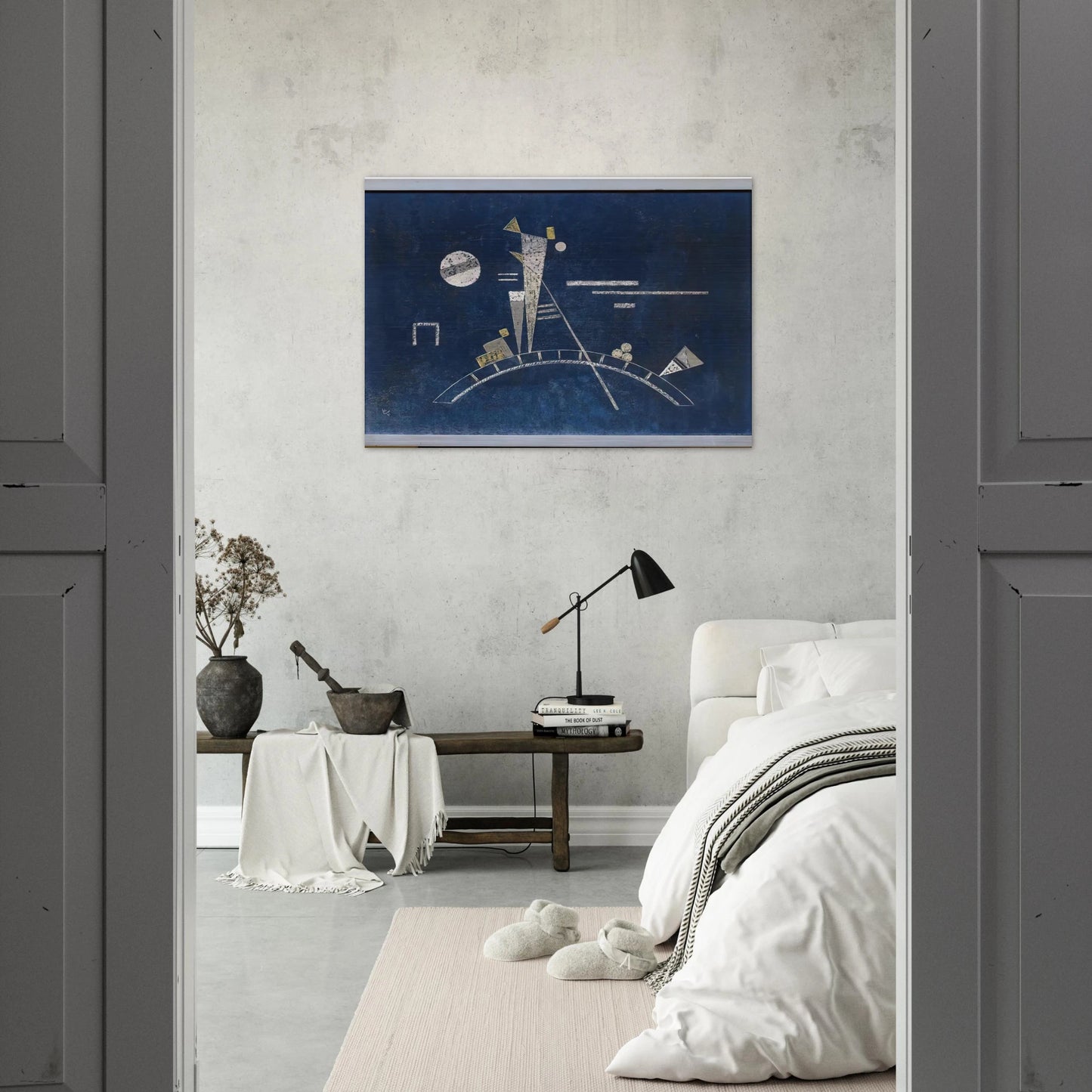 FRAGILE 1931 - Wassily Kandinsky Brushed Aluminum Print - 70x100 cm / 28x40 inches | Wassily Kandinsky Aluminum Print | Wassily Kandinsky Prints