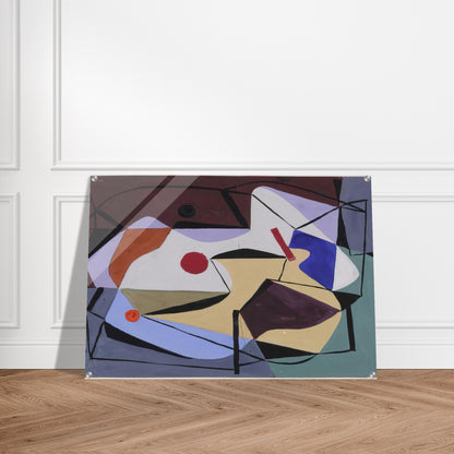 Study for a Painting - 1939 - Ad Reinhardt Acrylic Print - 70x100 cm / 28x40″ inches