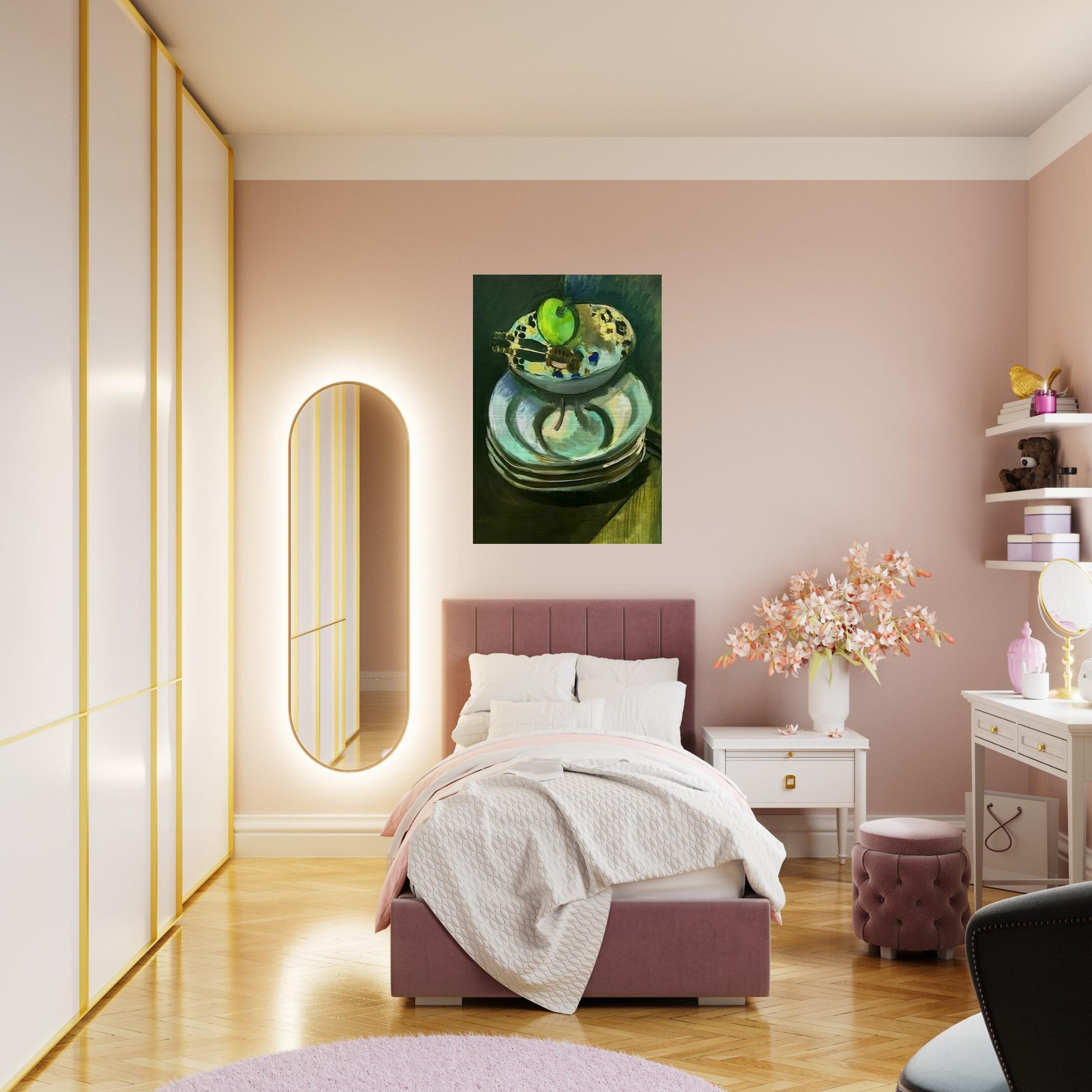 STILL LIFE WITH NUTCRACKER 1916 - Henri Matisse Brushed Aluminum Print - 70x100 cm / 28x40 inches | Henri Matisse Aluminum Print | Henri Matisse Prints