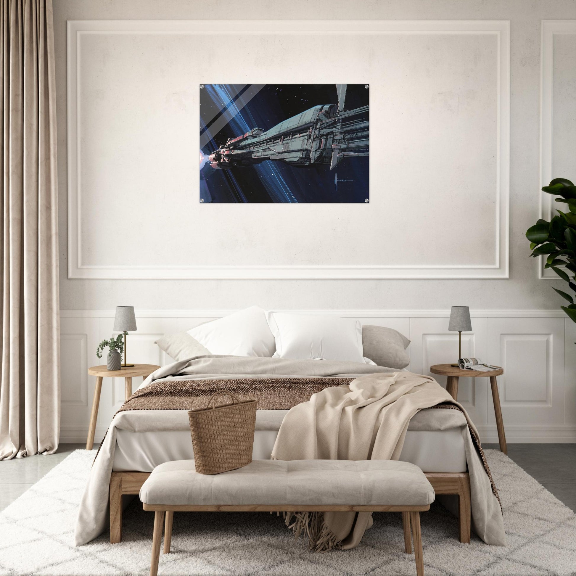 Syd Mead - Syd Mead Acrylic Print - 70x100 cm / 28x40″ inches
