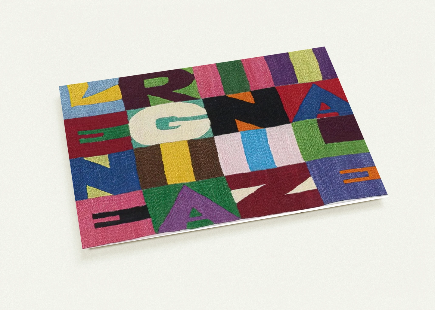 L ENERGIA INIZIALE 1989 By Alighiero Boetti Pack of 10 Post Cards | Alighiero Boetti Post Cards | A6 (10.5 x 14.8 cm) - 4.1 x 5.8 inches