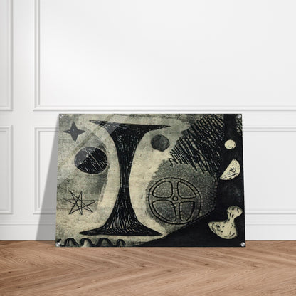 THE BIG I 1944 - Alexander Calder Acrylic Print - 70x100 cm / 28x40″ inches | Alexander Calder Wall Art | Alexander Calder Prints