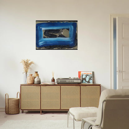 Seafood - 2001 - Howard Hodgkin Brushed Aluminum Print - 70x100 cm / 28x40 inches | Howard Hodgkin Aluminum Print | Howard Hodgkin Prints