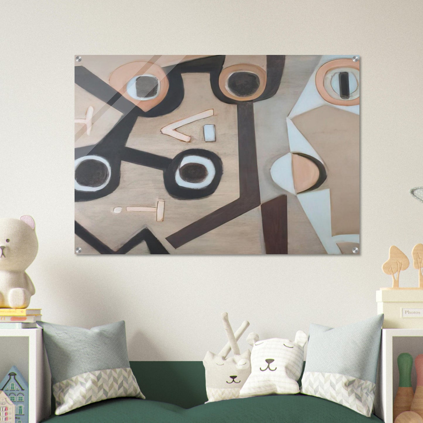 Confluence - 2008 United States - Will Barnet Acrylic Print - 70x100 cm / 28x40″ inches | Will Barnet Wall Art | Will Barnet Prints
