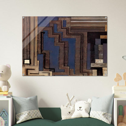 Two grays I - Frantisek Kupka Acrylic Print - 70x100 cm / 28x40″ inches | Frantisek Kupka Wall Art | Frantisek Kupka Prints