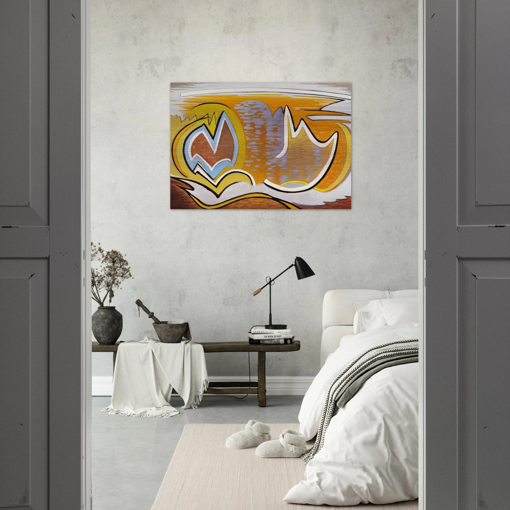 Abstract - Abstract Art - Lawren Harris Brushed Aluminum Print - 70x100 cm / 28x40 inches | Lawren Harris Aluminum Print | Lawren Harris Prints