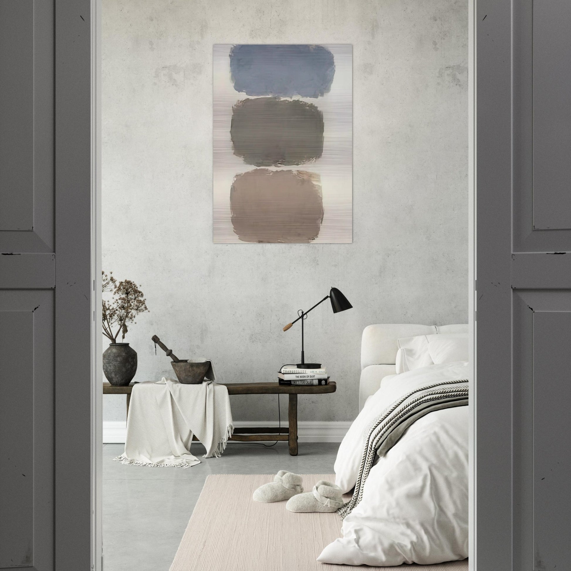 Untitled - 1962 - Ray Parker Brushed Aluminum Print - 70x100 cm / 28x40 inches | Ray Parker Aluminum Print | Ray Parker Prints