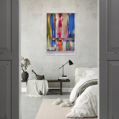 Wide - Sam Gilliam Brushed Aluminum Print - 70x100 cm / 28x40 inches | Sam Gilliam Aluminum Print | Sam Gilliam Prints