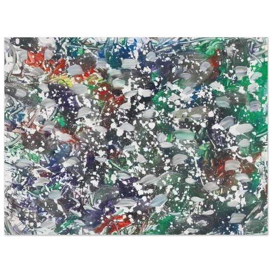 Marcel Barbeau - Neigeoliale  75x100 cm / 30x40inches Fine Art Poster