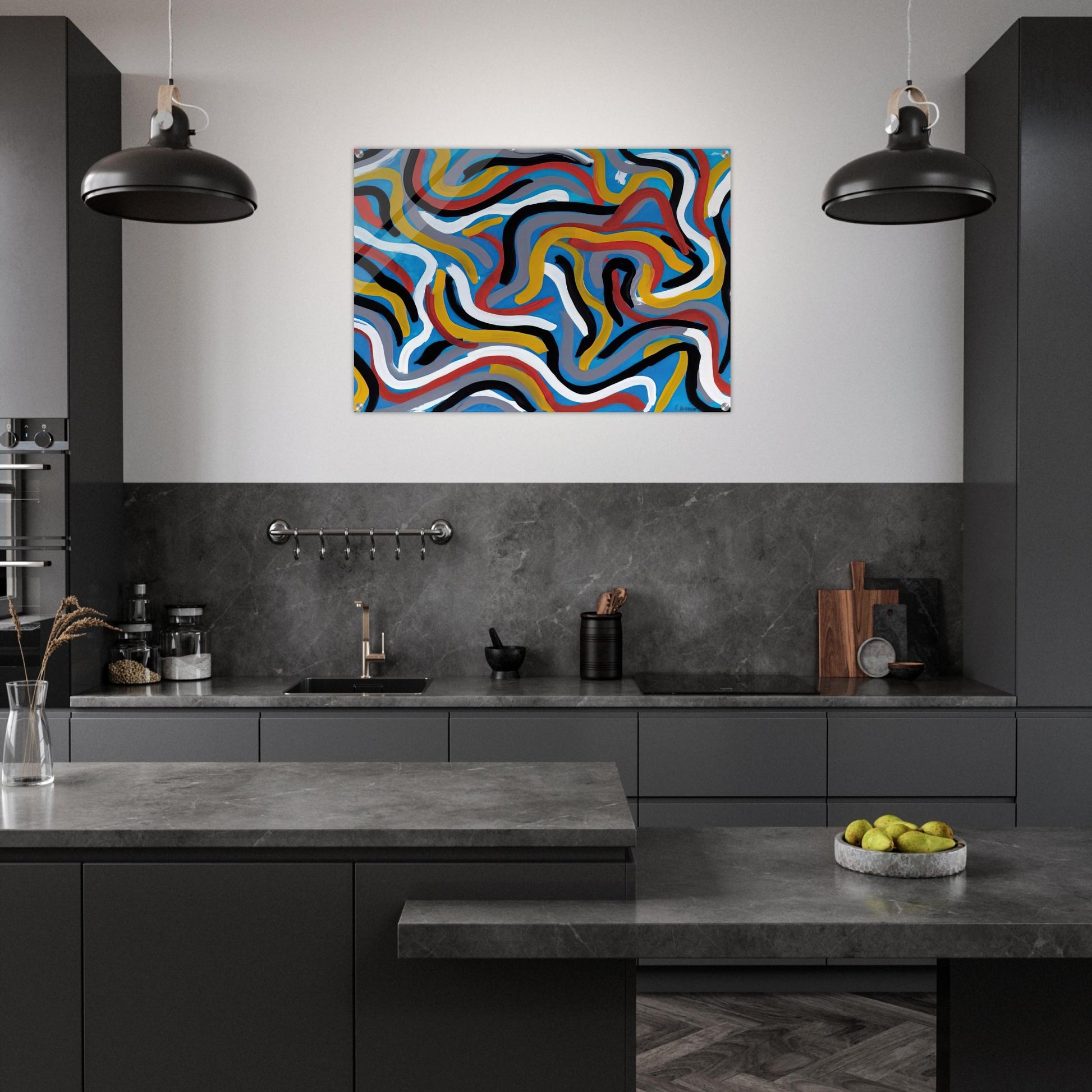 Untitled - Sol LeWitt Acrylic Print - 70x100 cm / 28x40″ inches