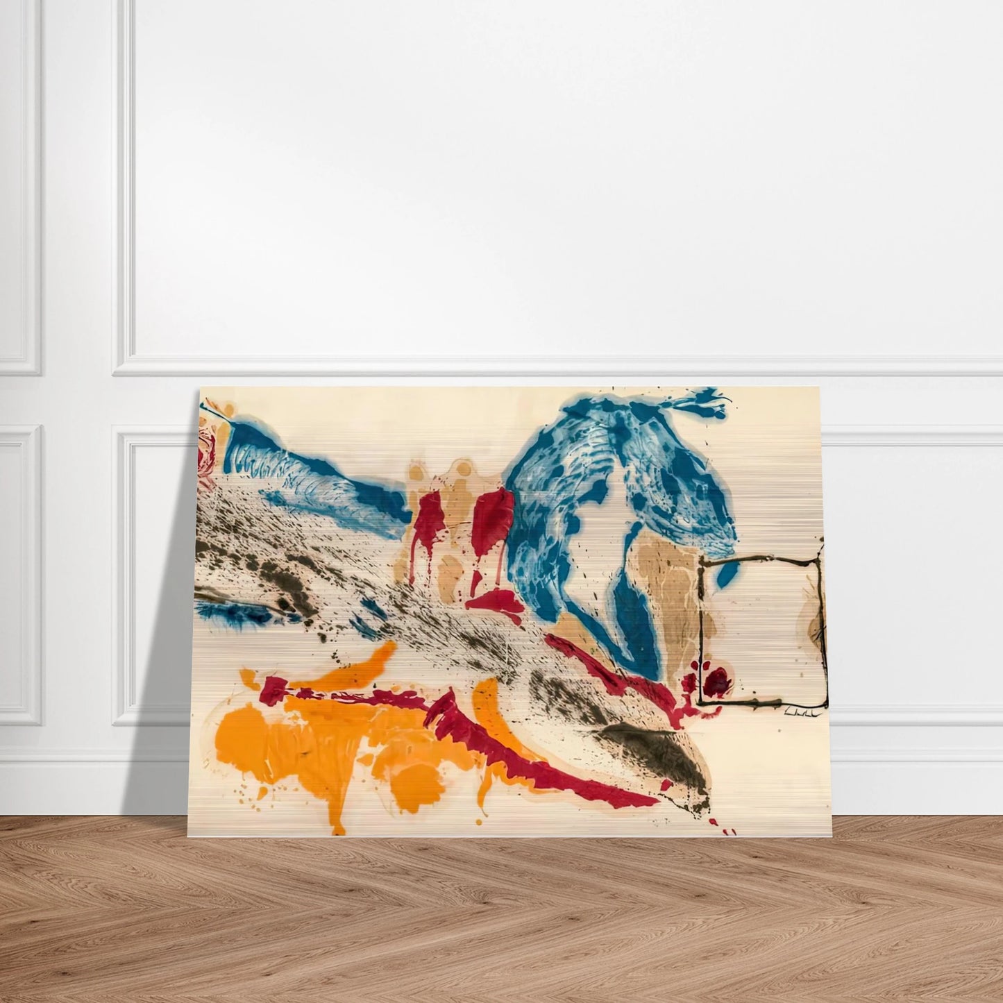 Alassio, 1960- - Helen Frankenthaler Brushed Aluminum Print - 70x100 cm / 28x40 inches | Helen Frankenthaler Aluminum Print | Helen Frankenthaler Prints