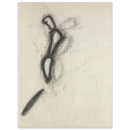 Susan Rothenberg - UNTITLED 1982  75x100 cm / 30x40inches Fine Art Poster