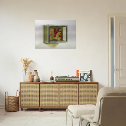 Untitled #73 from the series Technological Reliquaries - 1964 - Paul Thek Brushed Aluminum Print - 70x100 cm / 28x40 inches | Paul Thek Aluminum Print | Paul Thek Prints