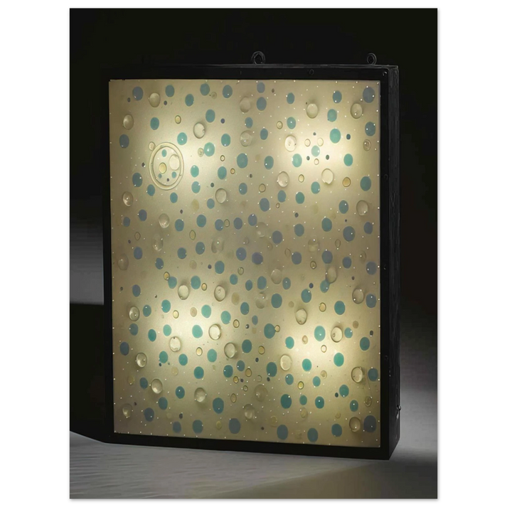 Gyula Kosice - Reloj espacial - Kinetic Art  75x100 cm / 30x40inches Fine Art Poster
