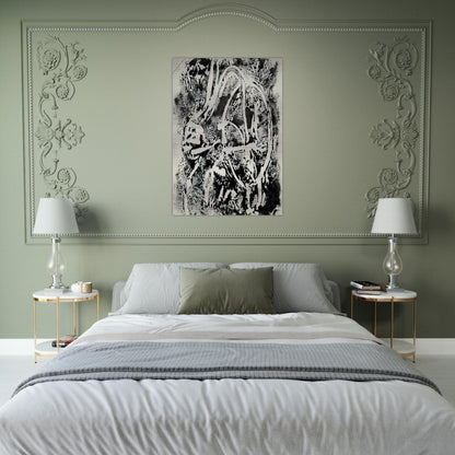 Untitled - 1961 - Adja Yunkers Brushed Aluminum Print - 70x100 cm / 28x40 inches | Adja Yunkers Aluminum Print | Adja Yunkers Prints