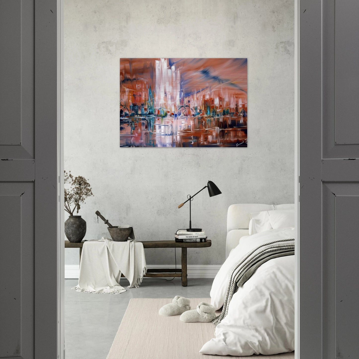 Untitled - 1978 - Konrad Zuse Brushed Aluminum Print - 70x100 cm / 28x40 inches | Konrad Zuse Aluminum Print | Konrad Zuse Prints