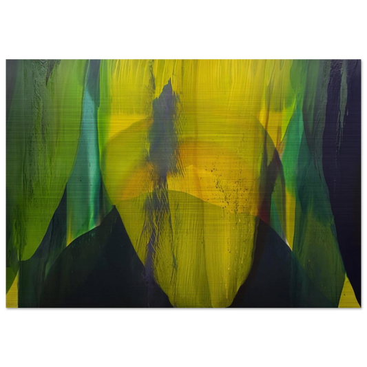 Phenomena Lasting Dawn - 1977 - Paul Jenkins Brushed Aluminum Print - 70x100 cm / 28x40 inches | Paul Jenkins Aluminum Print | Paul Jenkins Prints