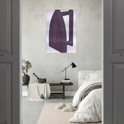 CADEAU GIFT REPLICA OF THE LOST 1921 ORIGINAL - Man Ray Brushed Aluminum Print - 70x100 cm / 28x40 inches | Man Ray Aluminum Print | Man Ray Prints