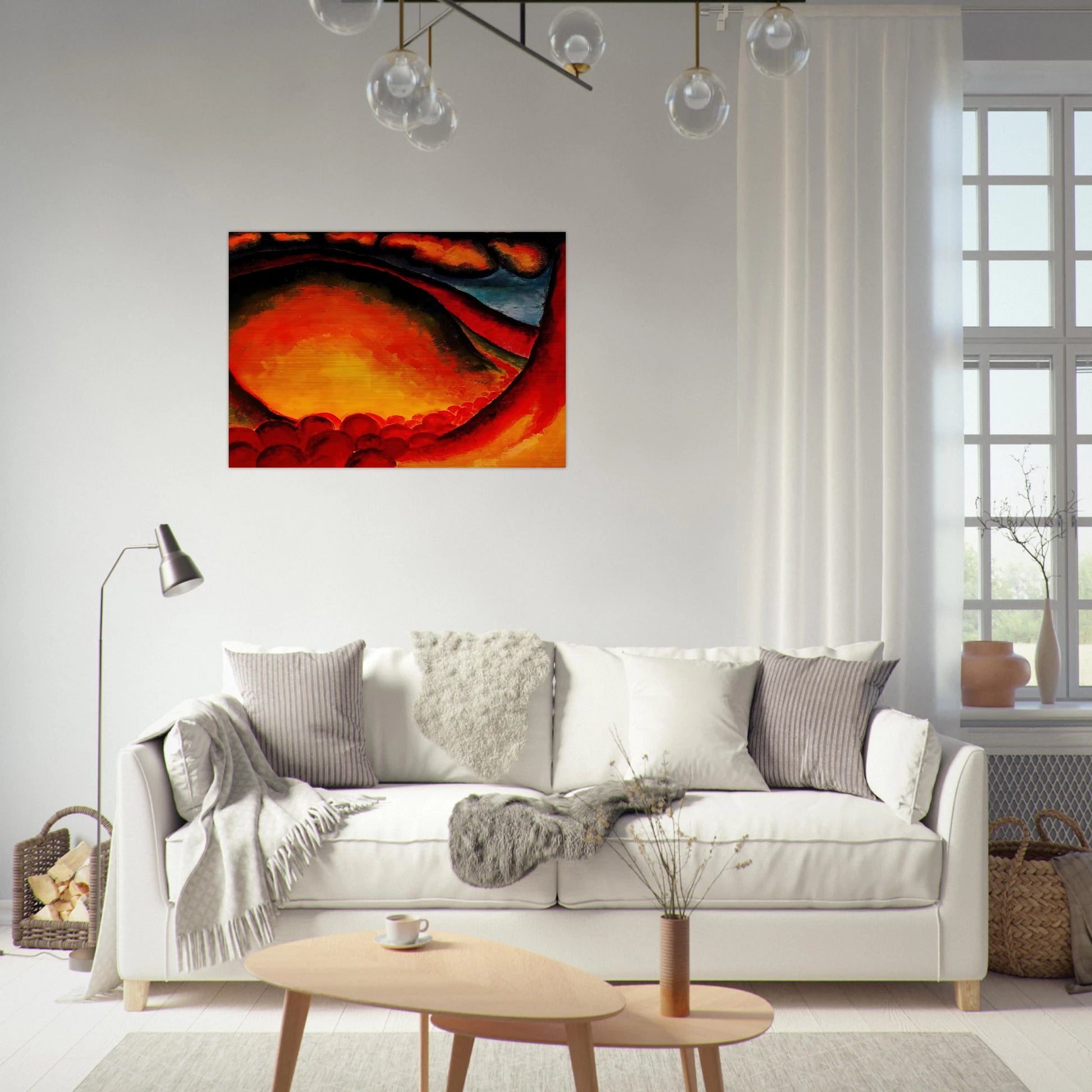 Special ?21 - Georgia O'Keeffe Brushed Aluminum Print - 70x100 cm / 28x40 inches | Georgia O'Keeffe Aluminum Print | Georgia O'Keeffe Prints