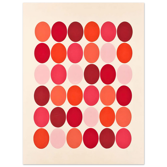Thomas Downing - Red - 1966  75x100 cm / 30x40inches Fine Art Poster