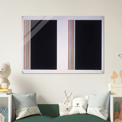 Looking Glass - Color Field Painting - Gene Davis Acrylic Print - 70x100 cm / 28x40″ inches