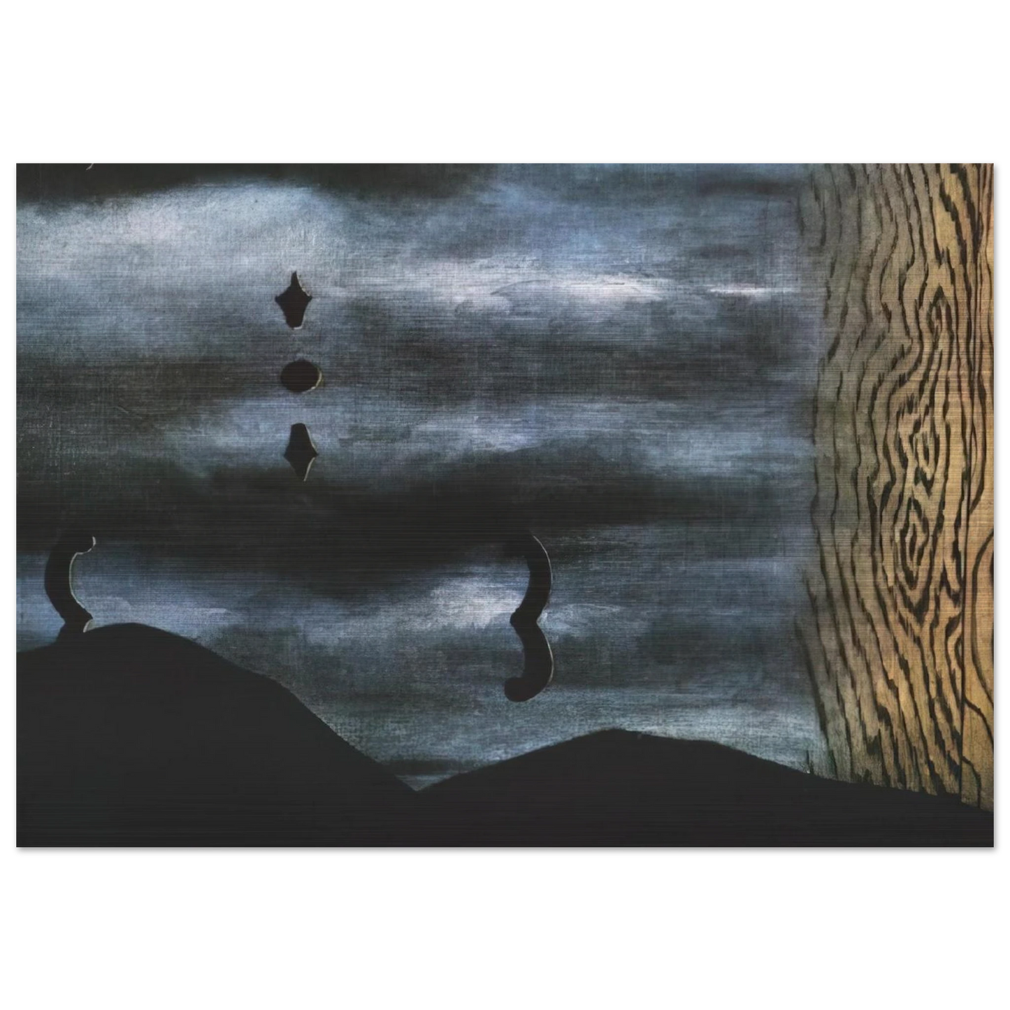 THE LINING OF SLEEP 1928 - Rene Magritte Brushed Aluminum Print - 70x100 cm / 28x40 inches | Rene Magritte Aluminum Print | Rene Magritte Prints