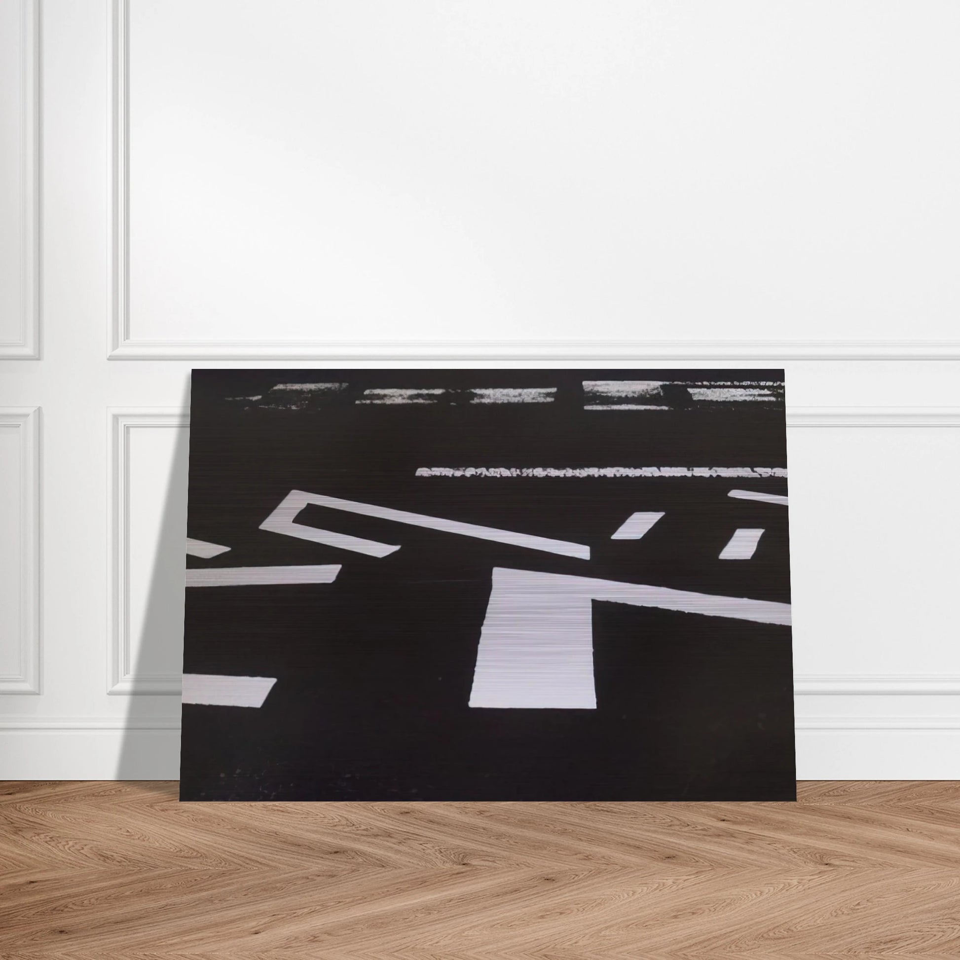 Untitled XVIII - 1981 - Nasreen Mohamedi Brushed Aluminum Print - 70x100 cm / 28x40 inches | Nasreen Mohamedi Aluminum Print | Nasreen Mohamedi Prints
