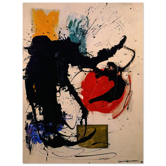 Hans Hofmann - Rope-Swinger  75x100 cm / 30x40inches Fine Art Poster